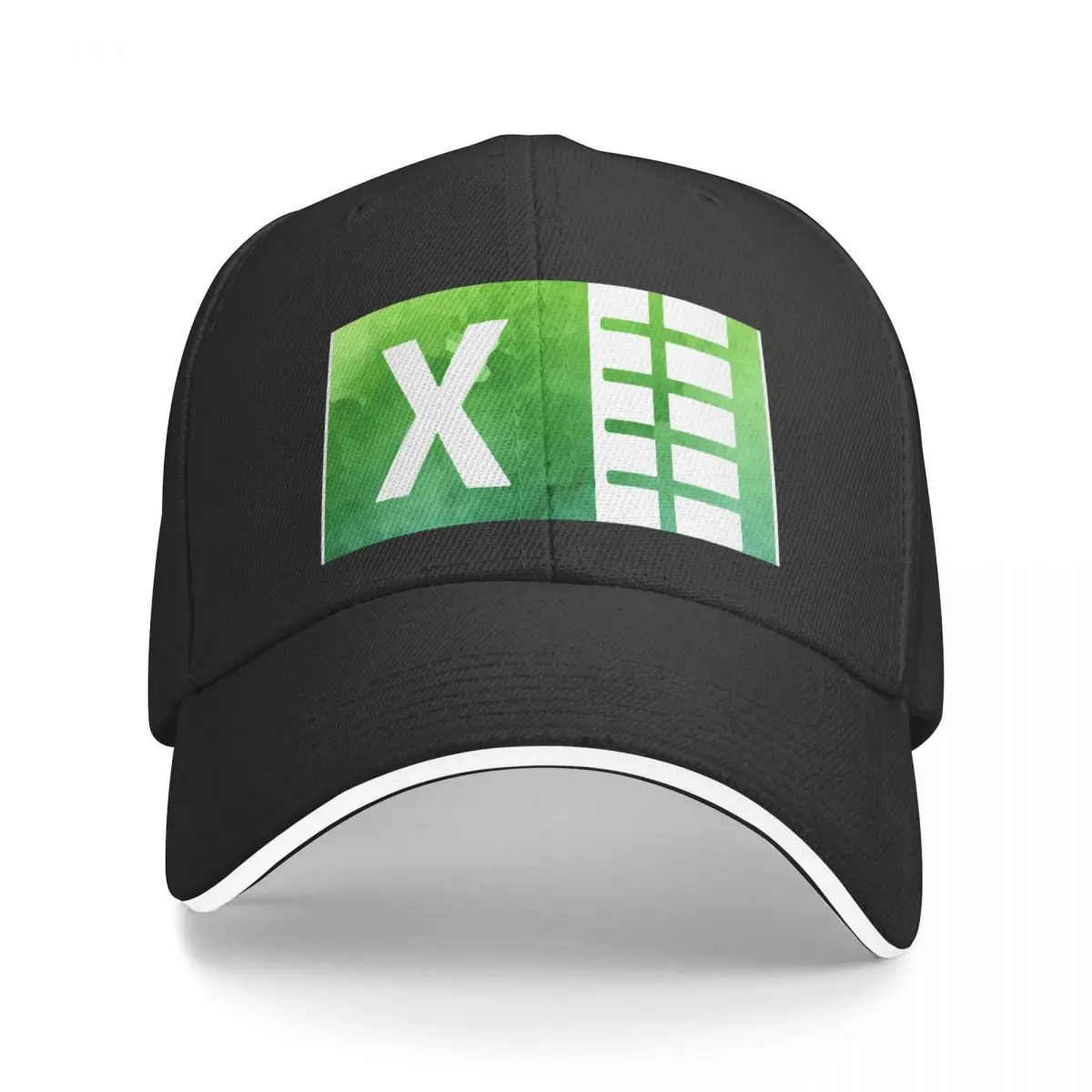 

Бейсболка с акварельным логотипом Excel, Женская и мужская Кепка для гольфа