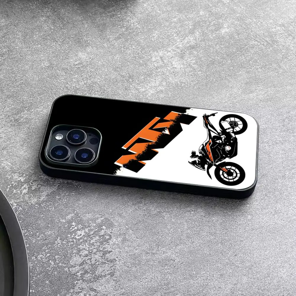 Enhanced Racing Motorcycle Phone Case - Dual Tone Hard PC Fashion Protective Cover