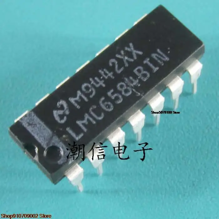 

5pieces LMC6584BIN LMC6584AINDIP-14 original new in stock