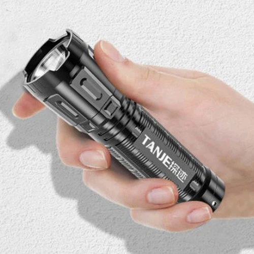 울트라 브라이트 미니 LED 손전등, USB 충전식 램프, 휴대용 방수 토치, 랜턴, 야외 캠핑 하이킹 손전등 5