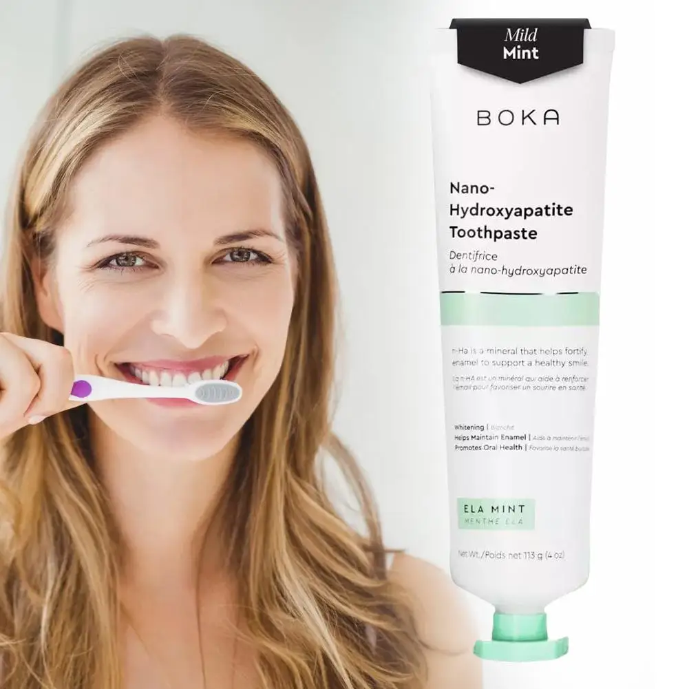 Nano-hydroxyapatite Toothpaste Whitening Mint Freshen Breath Remove Smoke Stains Non-Irritating Oral Care Nano Toothpaste