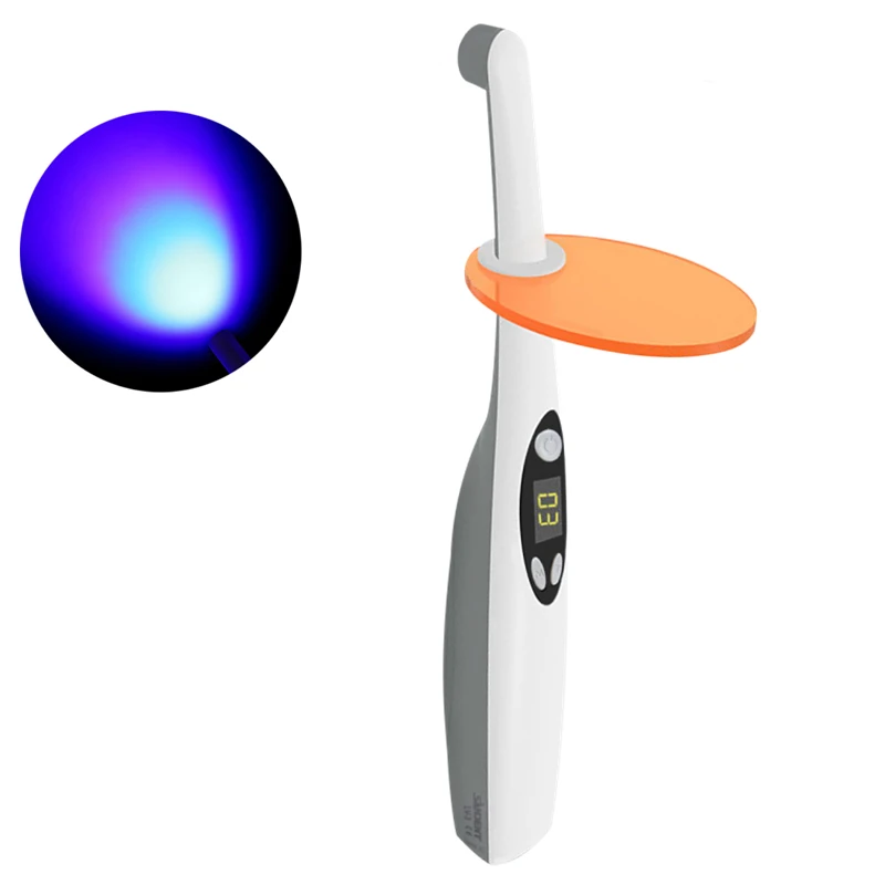 Dental Wireless LED Curing Light 2200 mw/cm2 Highlight LV3 Curing Lamp Dental Resin Dentisty Equipment