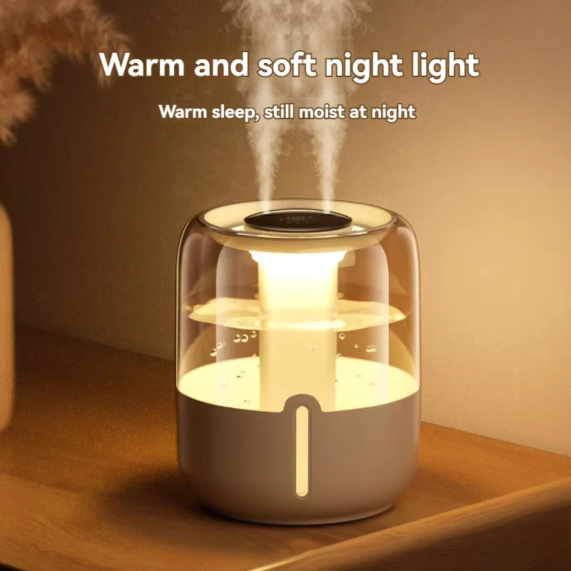 Xiaomi MIJIA 6.8LUSB Double Spray Low Noise  Large Capacity Humidifier Home Bedroom Office Night Light Essential Oil Diffuser ﻿ 3