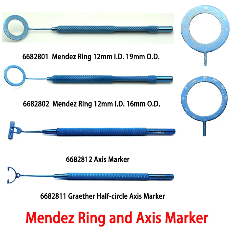 Axis Marker Tool Mendez Ring Mendez Degree Gauge Graether Half-circle Axis Marker Bubble Toric Marker