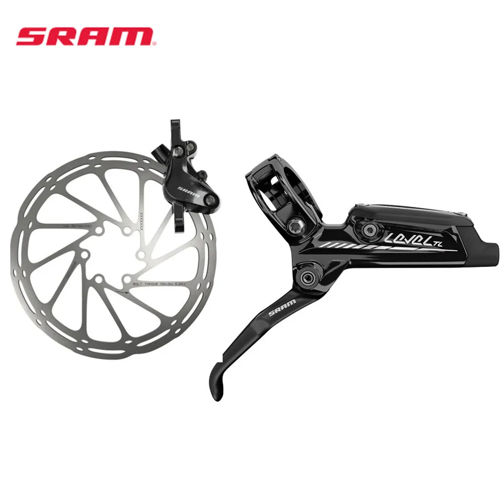 

SRAM Original LEVEL-TL Hydraulic Disc Brake Mountain Bike Brakeset DOT 5.1 2-PISTON Disc Brakeset Front & Rear 850-1700mm A Pair