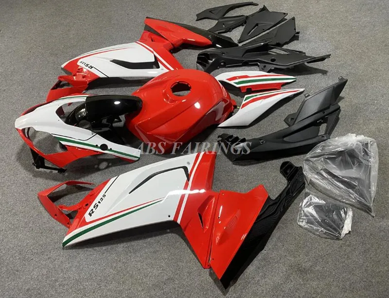 

4Gifts New ABS Fairings Kit Fit For Aprilia RS4 50 125 RS125 06 07 08 09 10 11 2006 2007 2008 2009 2010 2011 Bodywork Set Custom