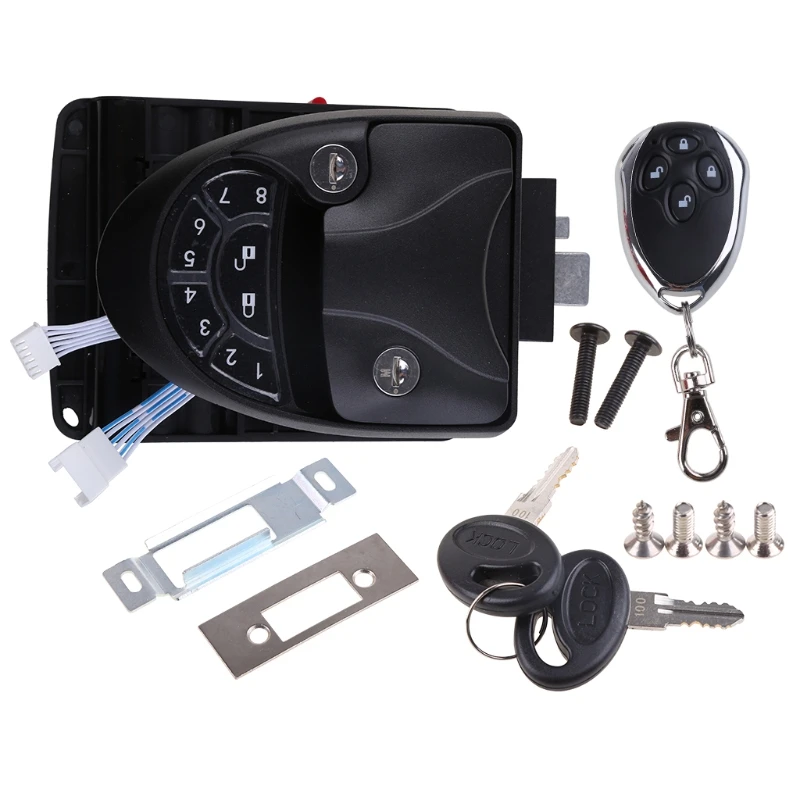 

RV Remote Lock for Camper Caravan Trailer Paddle Entry Door Lock for LATCH Knob