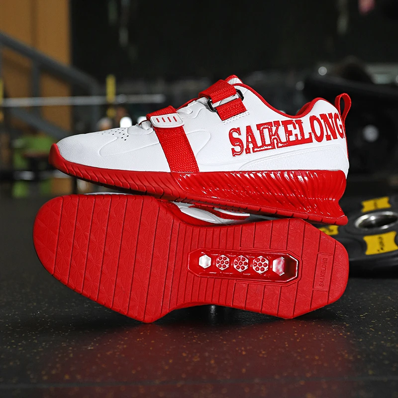 2023 Nuove Scarpe Professionali Per Sollevamento Pesi Da Uomo Allenamento In Palestra Fitness Wrestling Scarpe Per Sollevamento Pesi Taglia 39-46