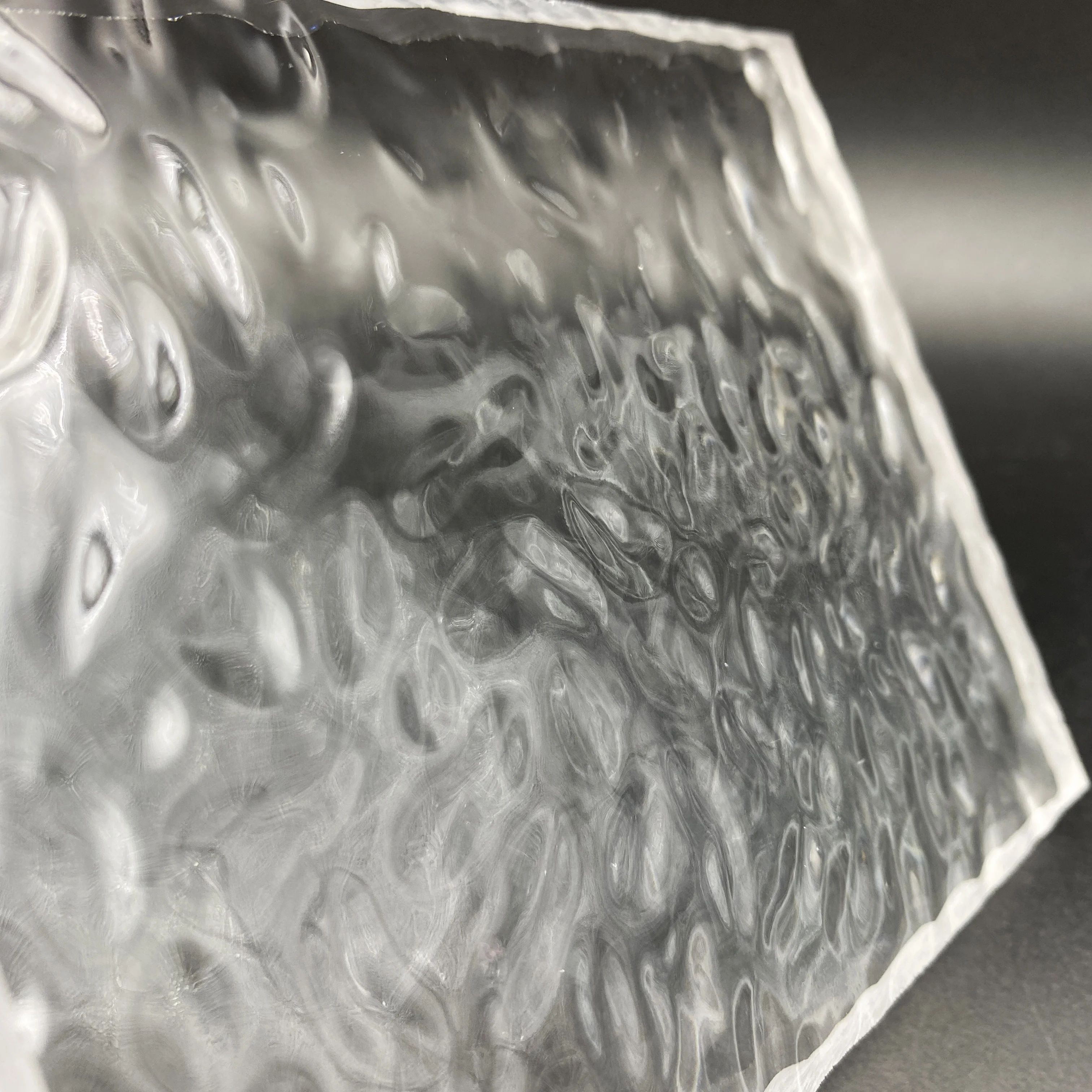 透明片面小水リップルアクリルシート、不規則な凸面プレキシガラス、厚さ5mm、2個 - AliExpress