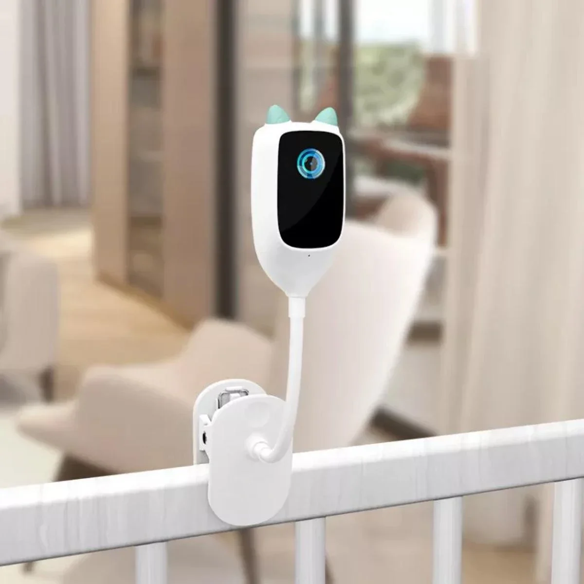 Smart Baby Monitor Camera 1080P HD Video Pixels 150&deg; Infrared Night Vision Cry Detection baby monitor
