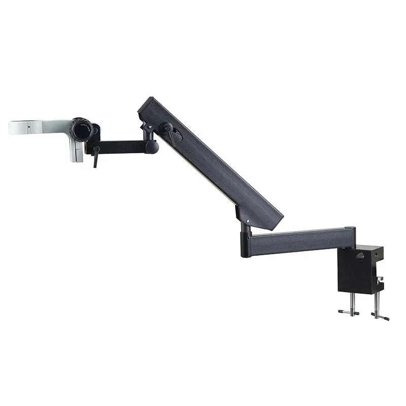 Adjustable Articulating Arm Pillar Clamp Bracket A3 Cantilever Holder Stand 76MM Head For Trinocular Binocular Stereo Microscope microscope arm stand video microscope stand