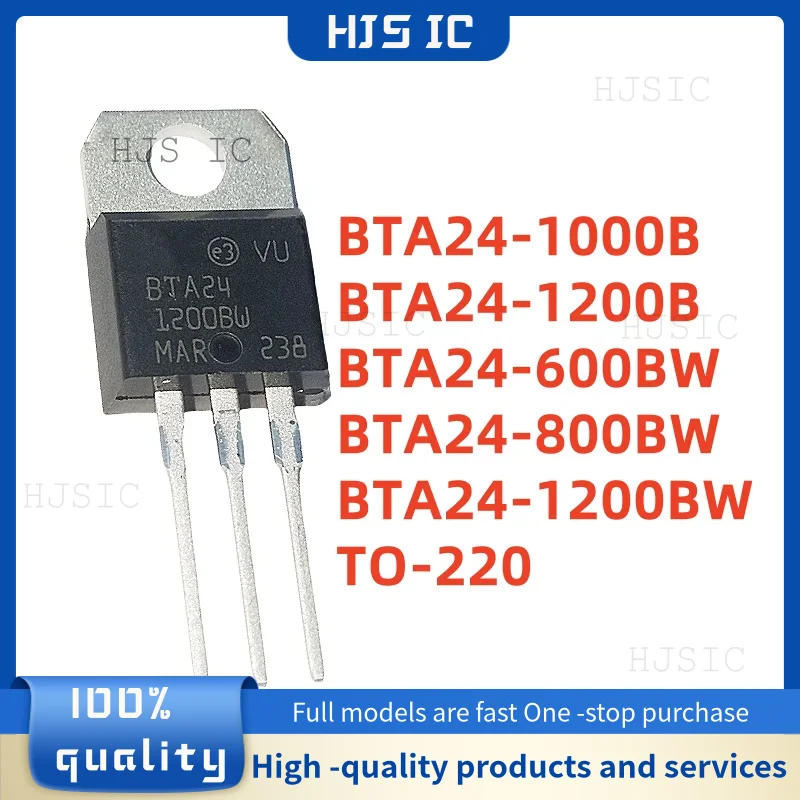 5PCS NEW quality BTA24-1000B BTA 241000 B BTA24-1200B BTA 241200 B ...