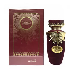 Luxury Perfume with Lasting Floral Scent - Unisex Fragrance Body Spray, 100ml Eau de Toilette (Wine red)