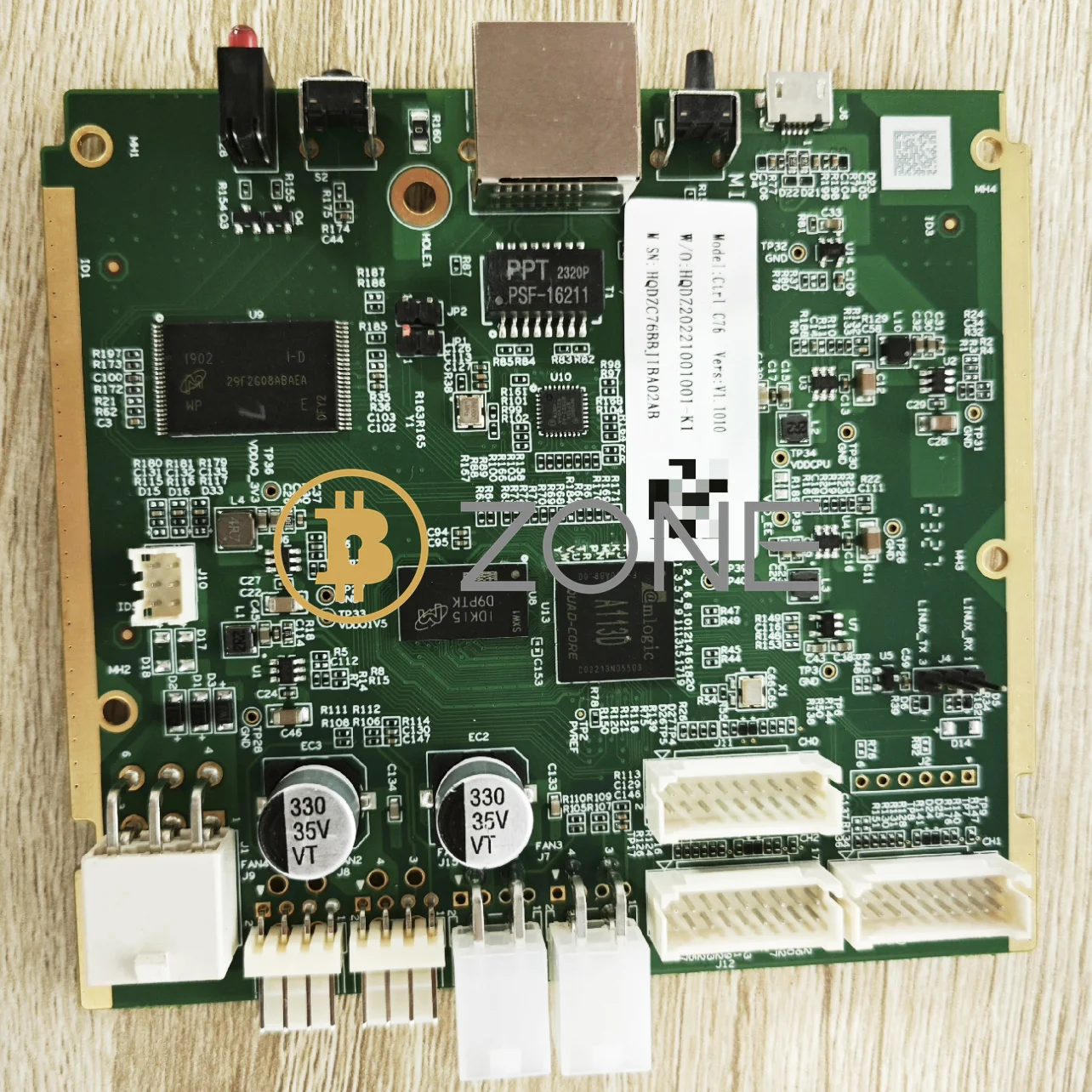 Carte De Contrôle Originale C76 A113D Pour Bitmain Antminer S19Pro/S19 XP/Z15pro