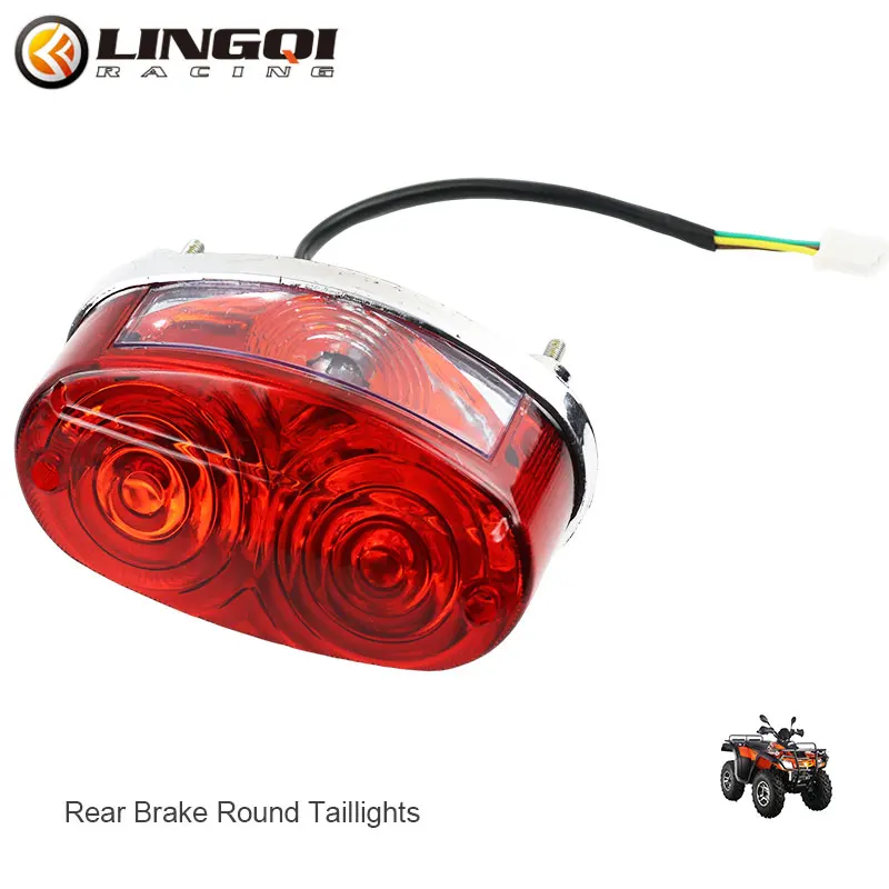 LINGQIPitDirtBikeTailLightATVTaillightLEDMotorcycleRearBrake