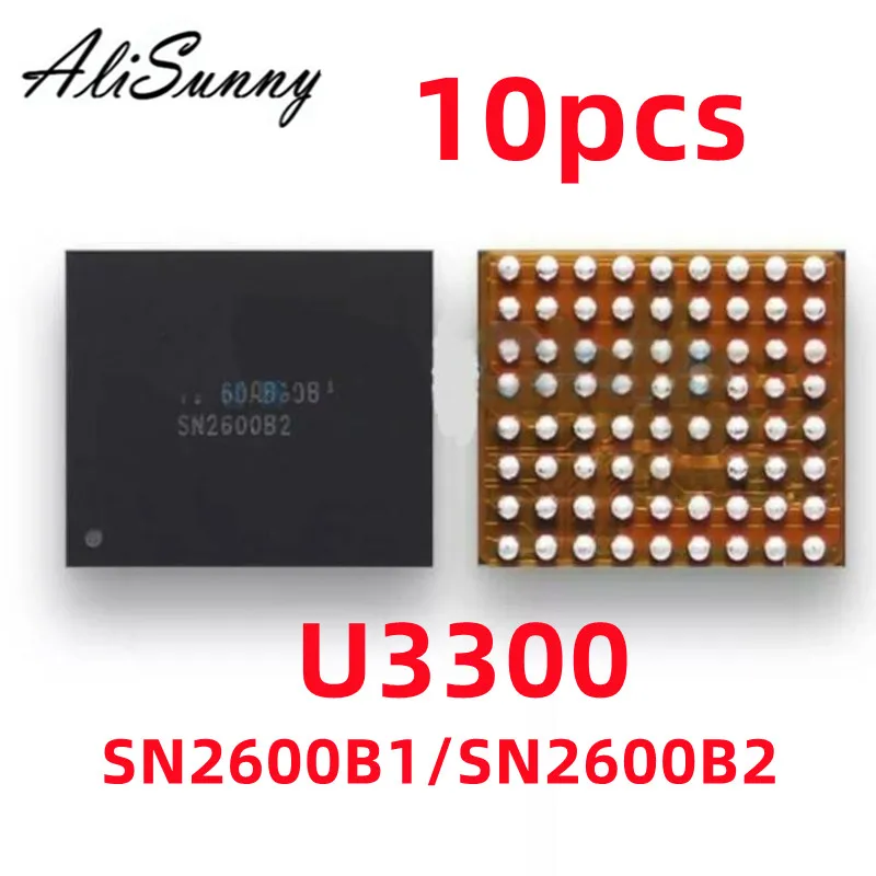 iPhone Charger Chip 10pcs U3300 SN2600B1 SN2600B2 Power Charging ic for iPhone XS Max XSM XR USB Charger Chip Repair Parts