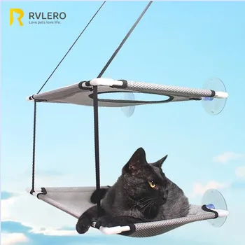 Cat Hammock Window Bed Kitten Sunny Seat Hanging Mount Beds Cat Sofa playing double-decker tunnels Suction Cup Wall Pet Hanging