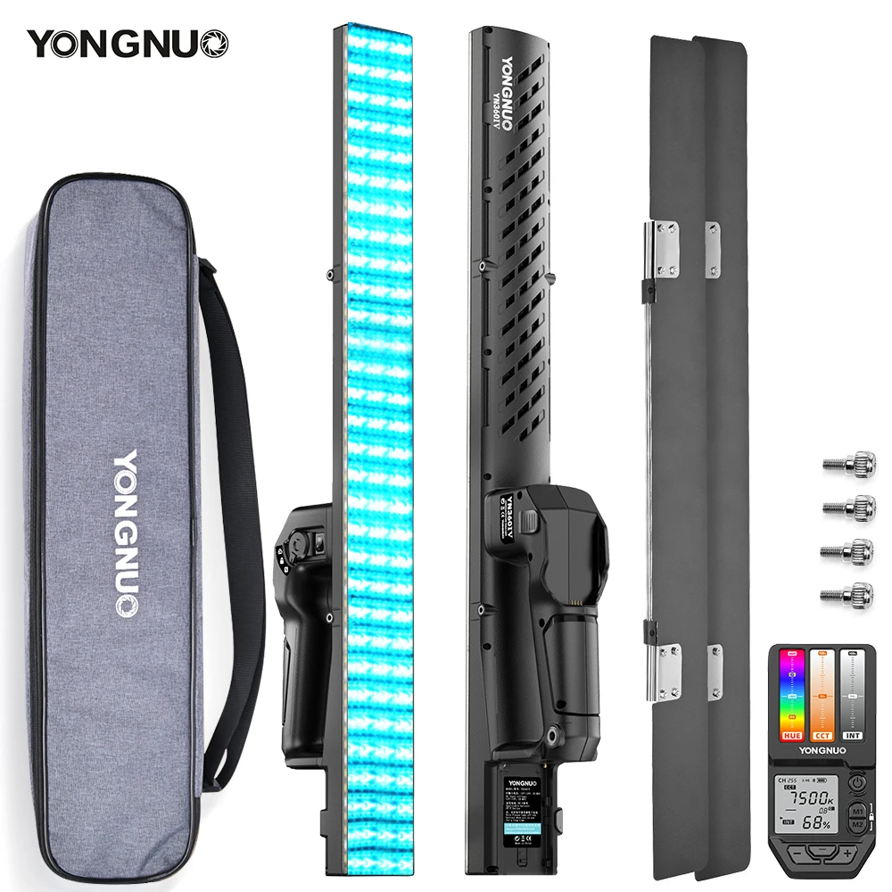 YONGNUOYN360IVRGBLEDVideoLight24W2000K10000KHandheldLight