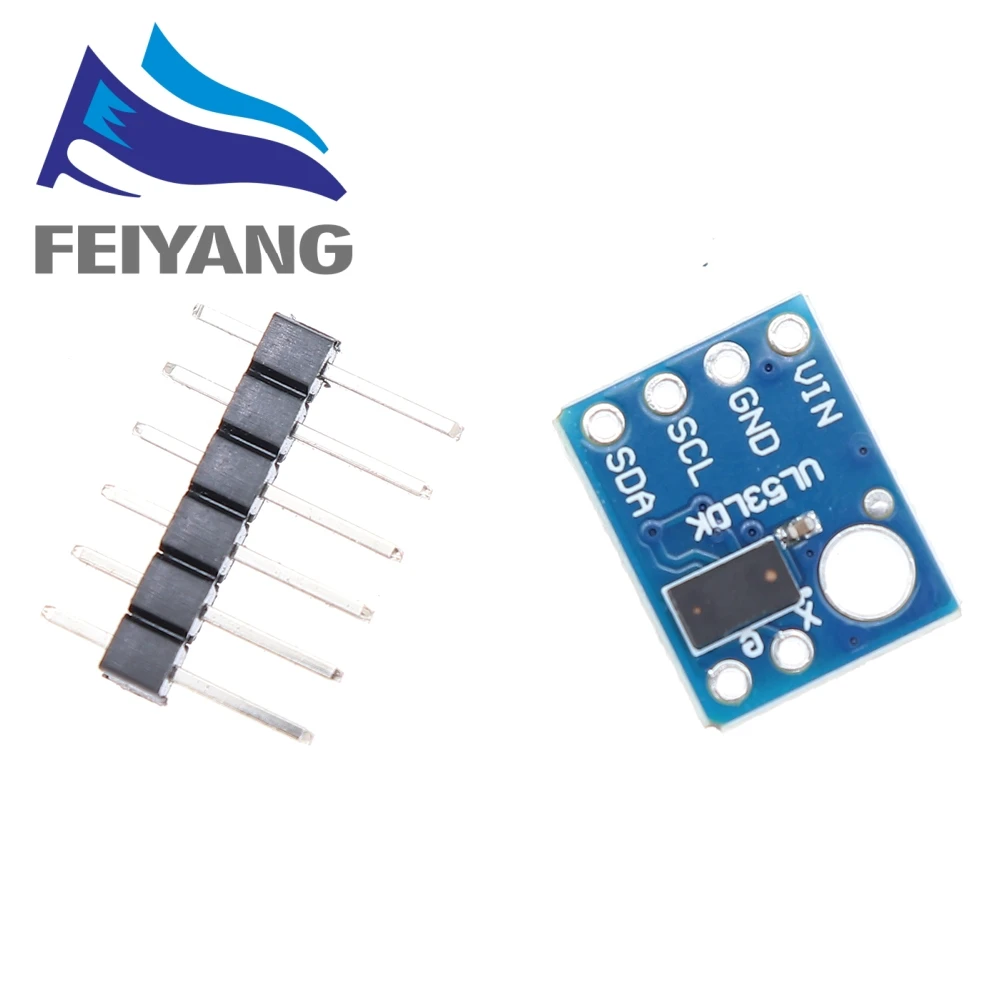VL53L0X Time-of-Flight (ToF) Laser Ranging Sensor Breakout 940nm GY-VL53L0XV2 Laser Distance Module I2C IIC image 6