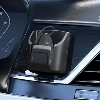 New Creative Portable Car Dashboard Centre Console Remote Control Car Key Anti-Slip Storage Box Car Key Card Small Items Storage 1