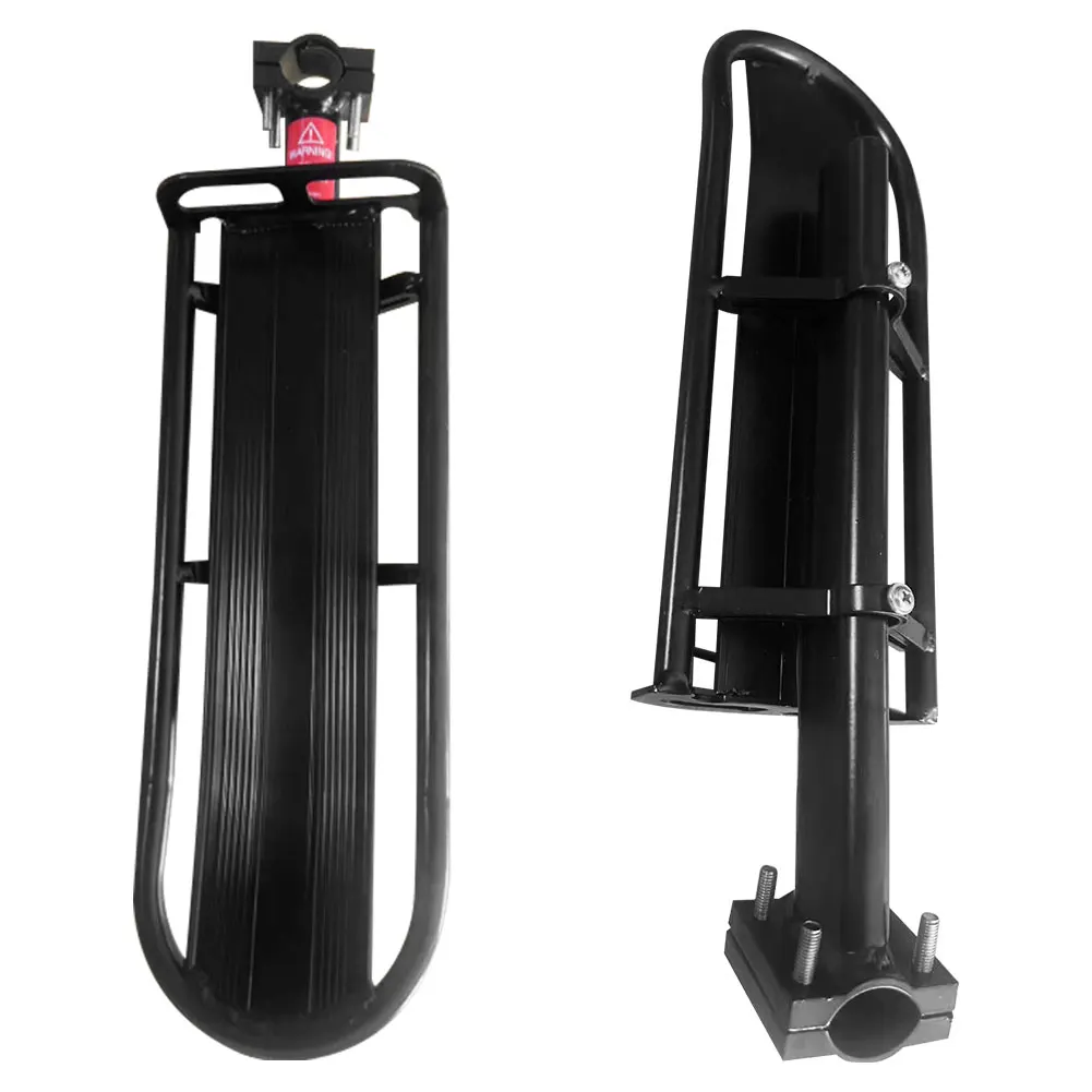 Retractable aluminium bike rear rack overview
