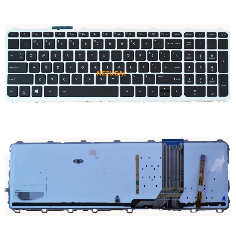 

Для ноутбука HP ENVY 15-J 17-J 720244-001 711505-001 736685-001 6037B0093301 V140626AS2 с подсветкой клавиатуры US