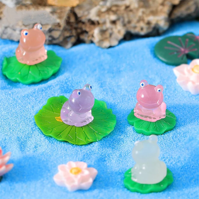 100pcs Tiny Frog Resin Mini Frogs Figurines,Garden Decor Green Frog  Figurines Miniature Home Décor Plastic Frogs Fairy DIY Craft - AliExpress