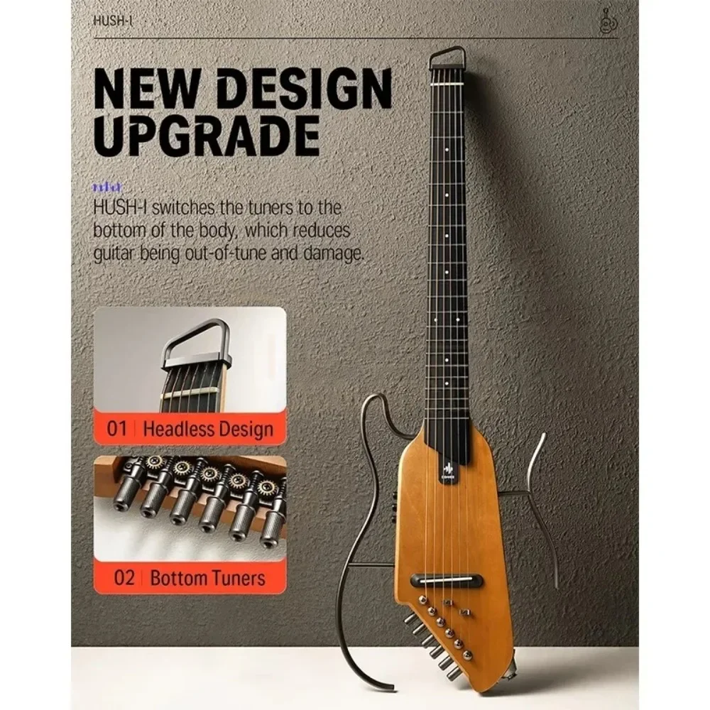 Headless Electric Guitar Donner HUSH-I