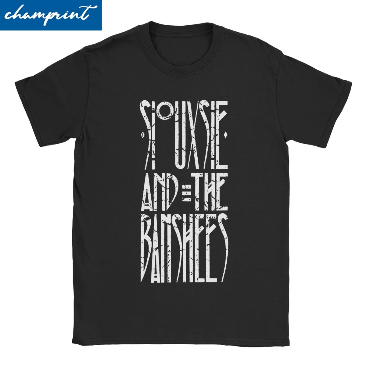 

Футболки Souuxsie с логотипом британской рок-группы для мужчин и женщин, повседневная хлопковая Футболка Siouxsie And The Banshees, футболки, женские топы