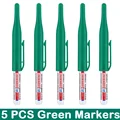 5 PCS Green Markers