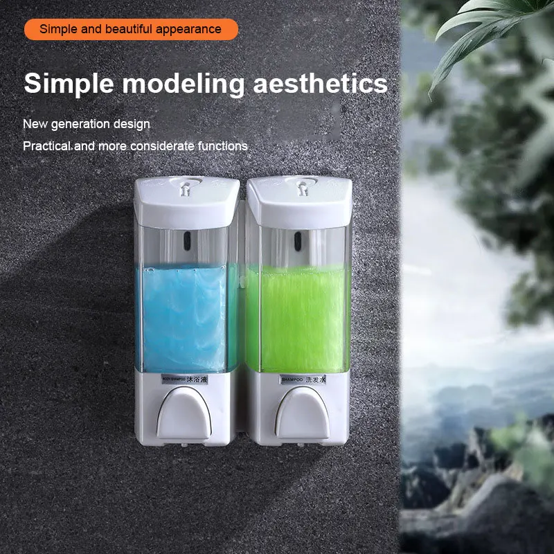 Shampoo Soap Dispenser 300ml for Bathroom