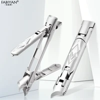 Stainless Steel Nail Clipper Double-sided Nail Cutter Professional Manicure Cutters Portable Travel Manicure Tools For Women 1
