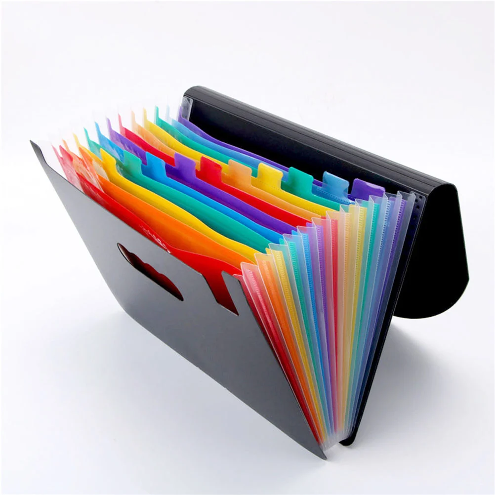 

Portable File Folder 12 Layer Multi-function Folder Document File Folder School Office Supplies for School Daily Use