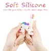 Food Grade Silicone Teethers DIY Animal Unicorn Infant Baby Silicone Chew Charms Cartoon Kids Teething Gift Toddler Toys Pendant 2