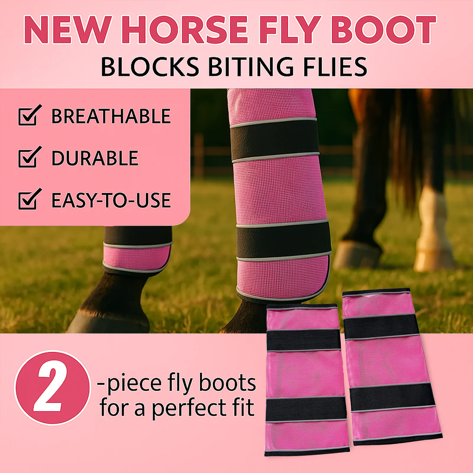 Horse Fly Leg Covers 2