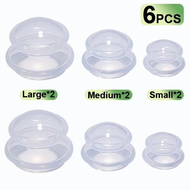6PCS Ttransparent