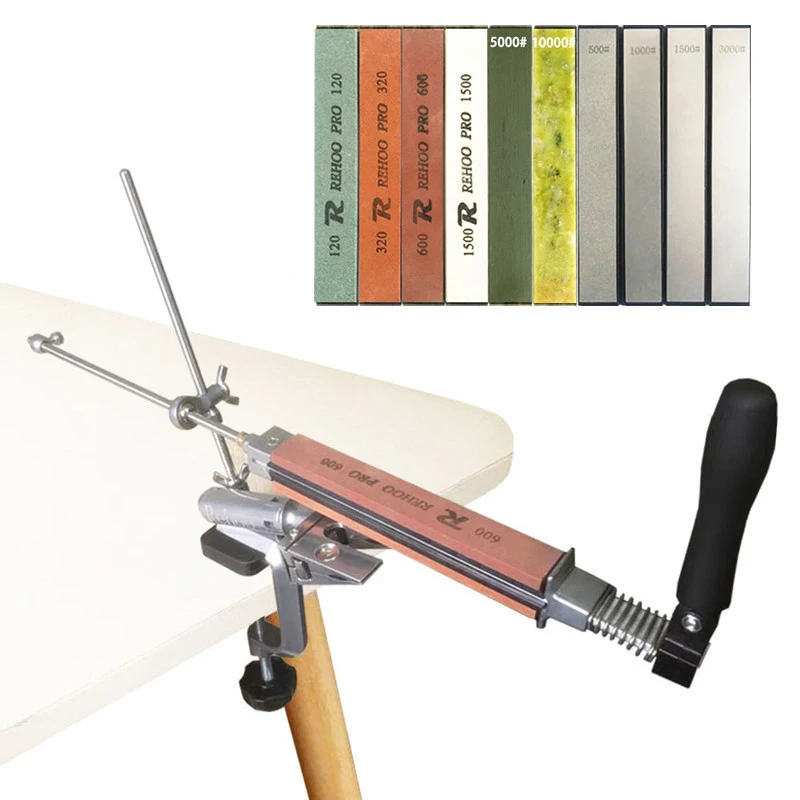 ProfessionalManualFixedAngleKnifeSharpenerSharpeningSystem360