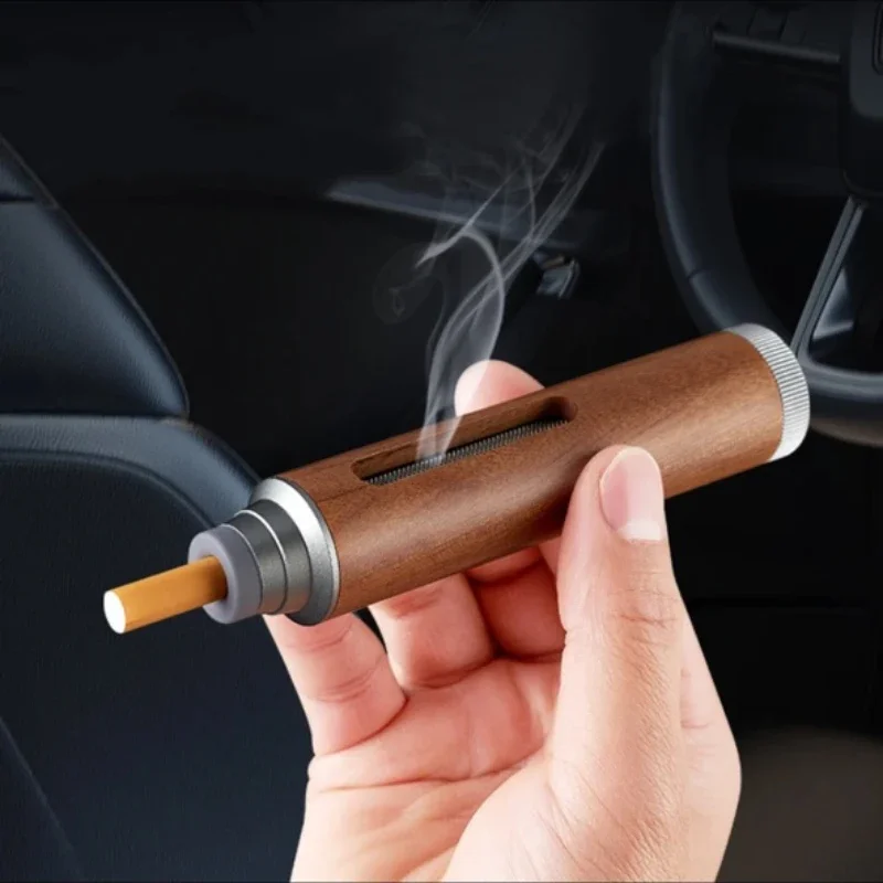 Car Ashtray with Anti Bounce Anti Fly and Ash Features for Lazy Drivers silicone ashtray air purifier ashtray wood ashtray cigarettes ashtray portable ashtray stainless steel ashtray metal ashtray ceramic ashtray