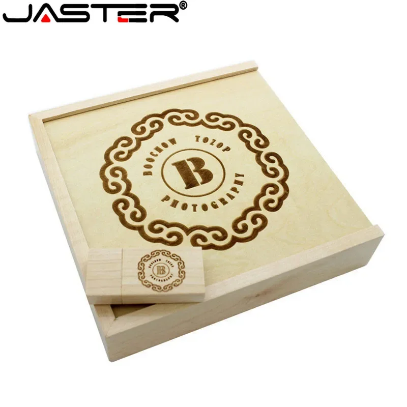 Jaster-álbum de Fotos Exclusivo com Caixa Usb Flash Drive 8gb 16gb 32gb 64gb 170x170x35 mm pc Logótipo Gratuito - Imagem 2