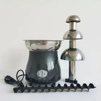 Stainless Steel 3Tier Chocolate Fountain, Commercial and Home Use for Parties and Events Quick Melt Appliance Easy Clean Device 2