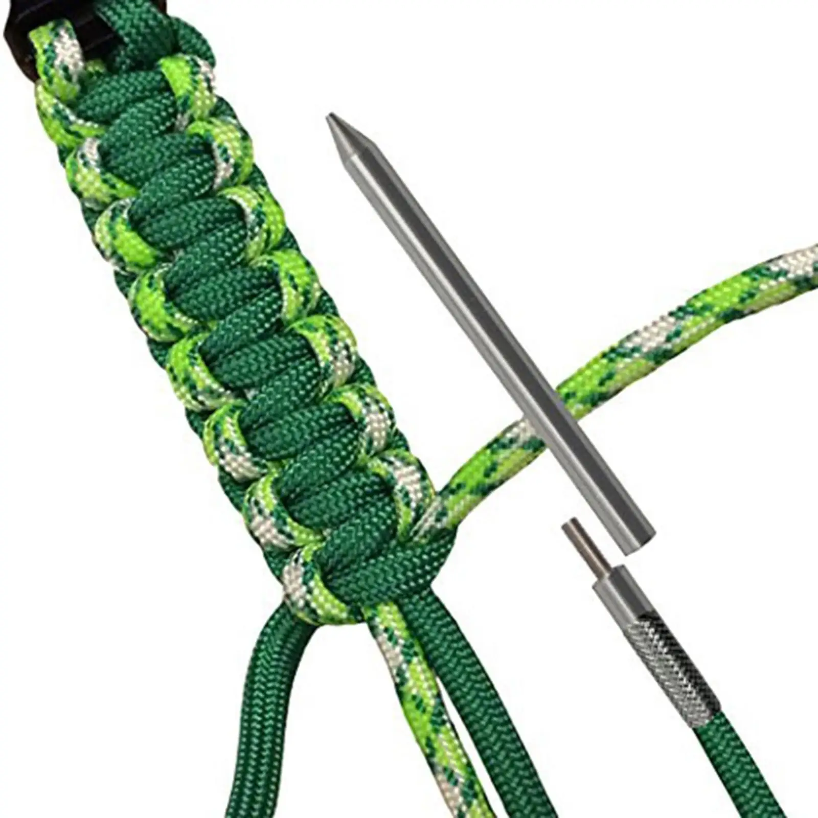 Paracord FID 세트 레이스 벨벳 가방, DIY 스트링 팔찌 공예 도구, 6 개