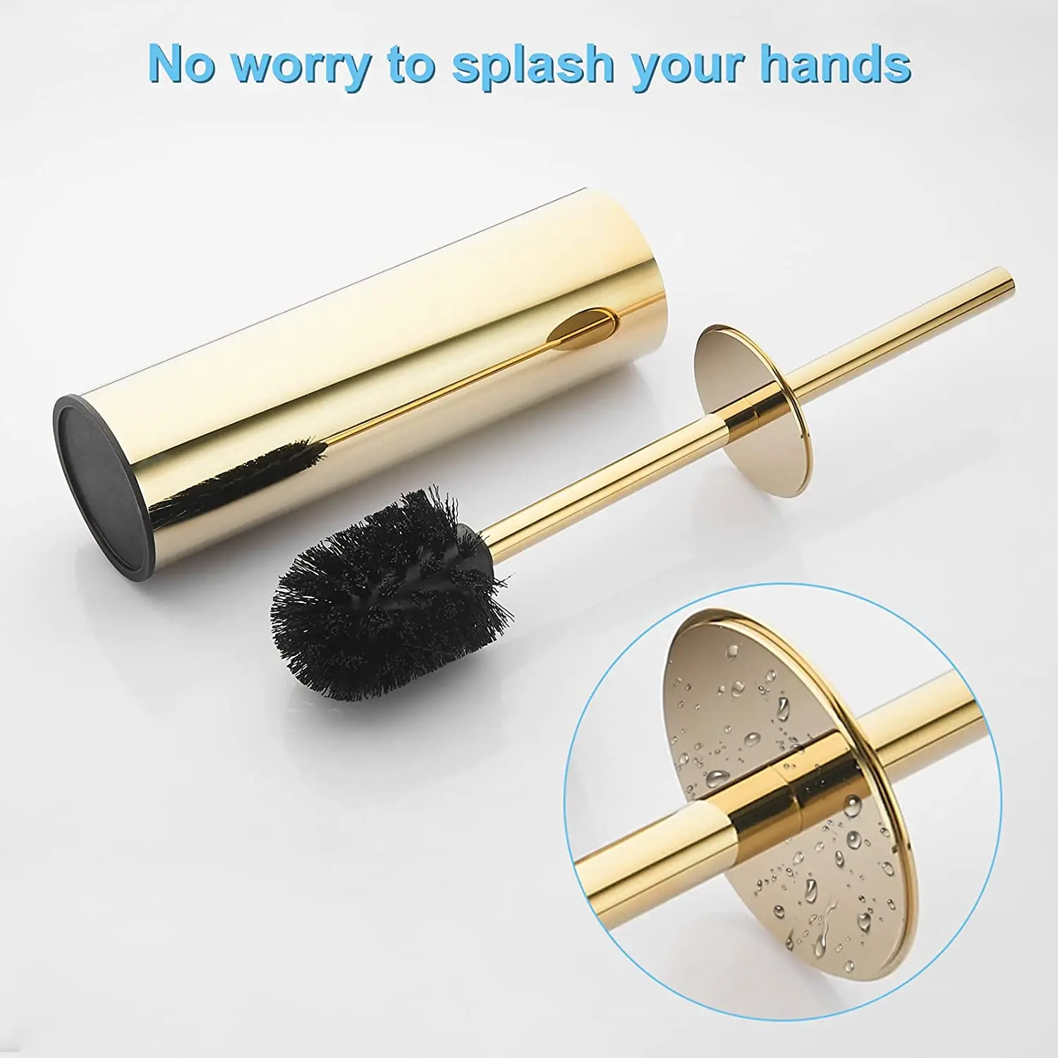 Toilet Brush Set 304 Stainless Steel with Holder