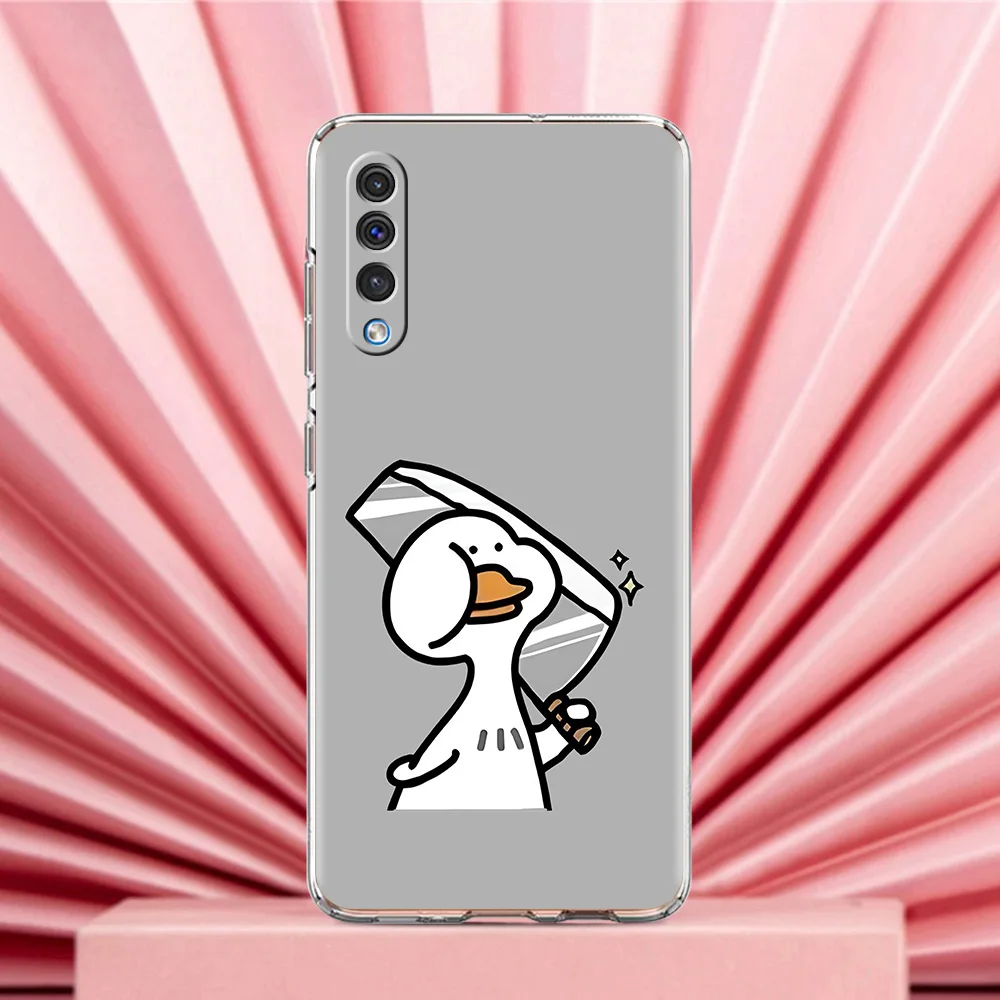 Stylish Funny Cute Duck Couple Phone Case Cover