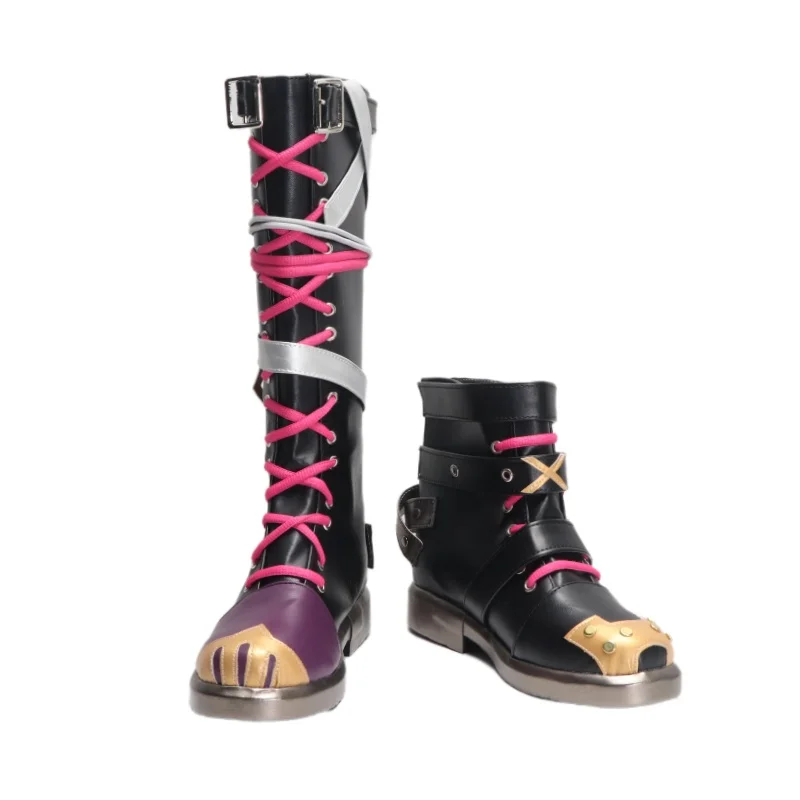 League of Legends: Jinx | Boots Cosplay Shoes 20 League of Legends Arcane Jinx Boots Cosplay Shoes