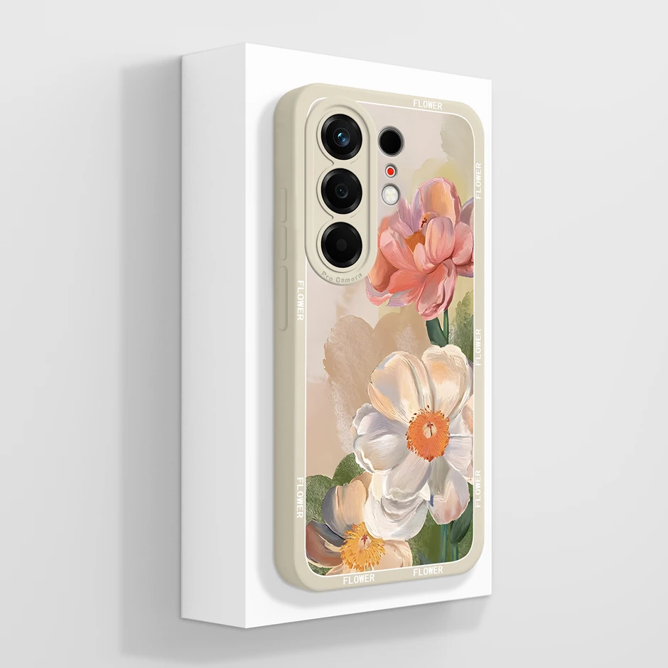 Love Heart Flower Shockproof Fashion Protective Case
