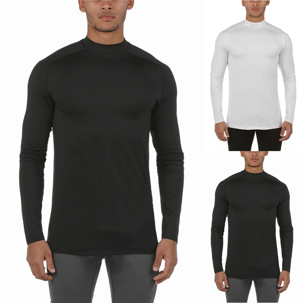 Long Sleeve Tee T-Shirt Sport Men Shirt Comfortable Breathable Thermal Underwear Outdoor Sport Quick Drying Tops