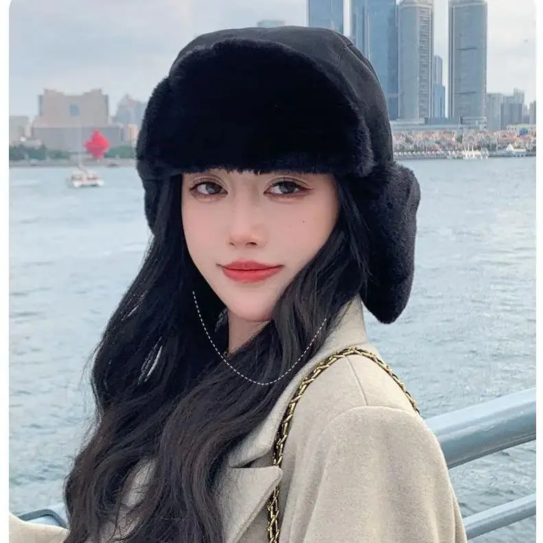 Windproof Ear Protecting Thickened Padded Hat 2