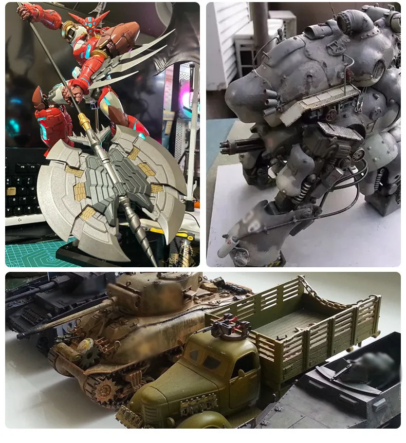 SUNIN7 SX01-25 Super Metallic Acrylic Paint for Gundam Models