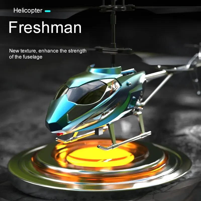Remote Control Helicopter Mini Helicopter Toys Remote Control Helicopter Aircraft with Altitude Hold One Key Take Off/Landing 3.5 Channel Gyro Stabilizer