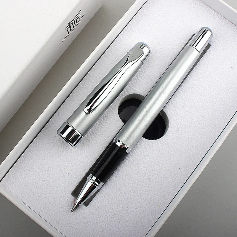 

Luxury high quality 901 silvery usiness office Medium Nib Rollerball Pen New